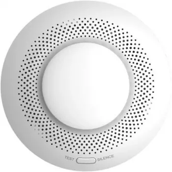 Dūmų detektorius EZVIZ CS-T4C – belaidis ZigBee, 3V ličio baterija, 87×35×87 mm, 85 dB, lubinis, baltas