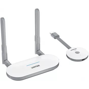 Belaidė HDMI AV signalo perdavimo sistema Unitek V1183A01, siųstuvas ir imtuvas, veikimo atstumas iki 50 m