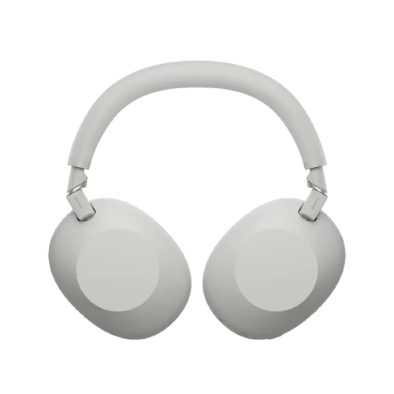 Belaidės ausinės Sony WH-1000XM6 su triukšmo slopinimu, Bluetooth, Platinum Silver