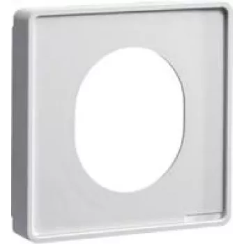Hager dengiamoji plokštelė CEE kištukiniam lizdui G33749016, halogenų neturintis PC/ABS, OT80