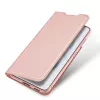 Dux Ducis Skin Pro dėklas su užsegimu ir laikikliu Samsung Galaxy S22+ (S22 Plus) rožinis