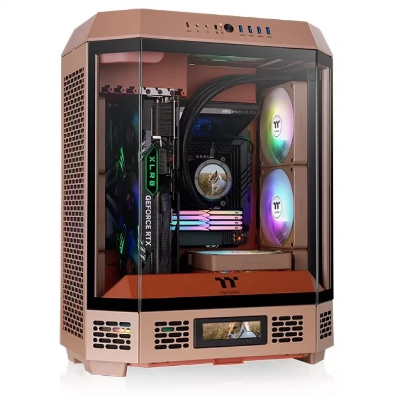 PC korpusas Thermaltake Tower 600 Midi Tower smėlio spalvos