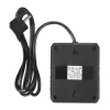 Maclean MCE387 B ilgintuvas su 2 kištukiniais lizdais ir 3 USB A prievadais, 1,5 m laidas, 2500 W