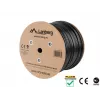 Lanberg LCU6-21CU-0305-BK tinklo laidas, juodas, 305 m, Cat6 U/UTP (UTP), lauko