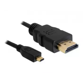 DeLOCK HDMI laidas 3 m - Micro-HDMI (M) - HDMI (M) - 32 AWG (82663)