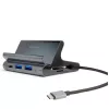Laikiklis planšetei / išmaniajam telefonui 7in1 Dex HDMI/RJ45