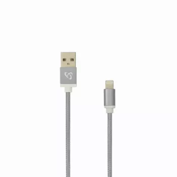 Sbox USB 2.0 8 Pin IPH7-GR pilkas laidas