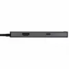Unitek H1112F aktyvus USB-C šakotuvas (6 prievadai), 5 Gbps, HDMI 4K@30Hz, RJ-45, 2x USB-A, 2x USB-C, PD 100 W, aliuminio korpusas, pilkas