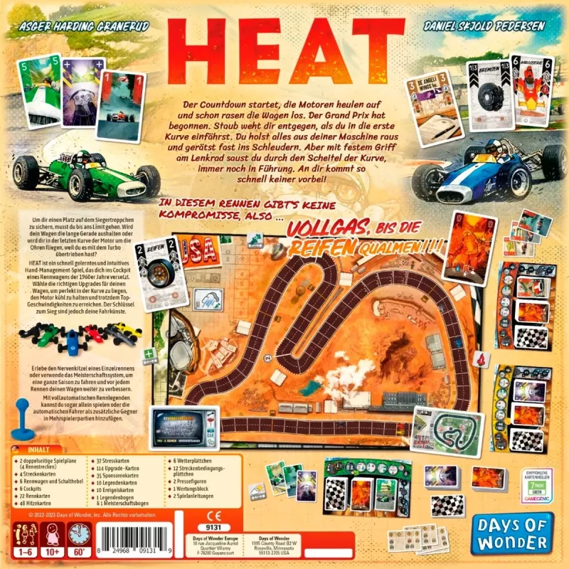 Heat, Stalo Žaidimas