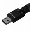 USB Wi-Fi adapteris LANBERG NC-0300-WIE, USB 2.0, dvi išorinės antenos 5 dBi, WLAN 300 Mbps, Ethernet/WLAN, juoda