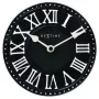 NeXtime laikrodis 5187zw London Table, Ø16 cm, sieninis, juodas/baltas