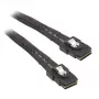SilverStone CPS02 - SATA- / SAS-Kabel - mit Sidebands - SAS 12Gbit/s - 4-Lane - 4 x Mini SAS (SFF-8087) (W) bis 4 x Mini SAS (SFF-8087) (W) - 50cm - S