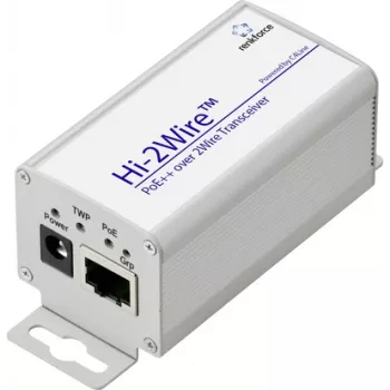 Renkforce RF-6861940 PoE++ per 2 laidų siųstuvas-imtuvas, atstumas iki 300 m, 1 vnt.
