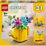 LEGO Creator Gėlės laistytuve 31149 – statomas gėlių modelis, 420 dalių