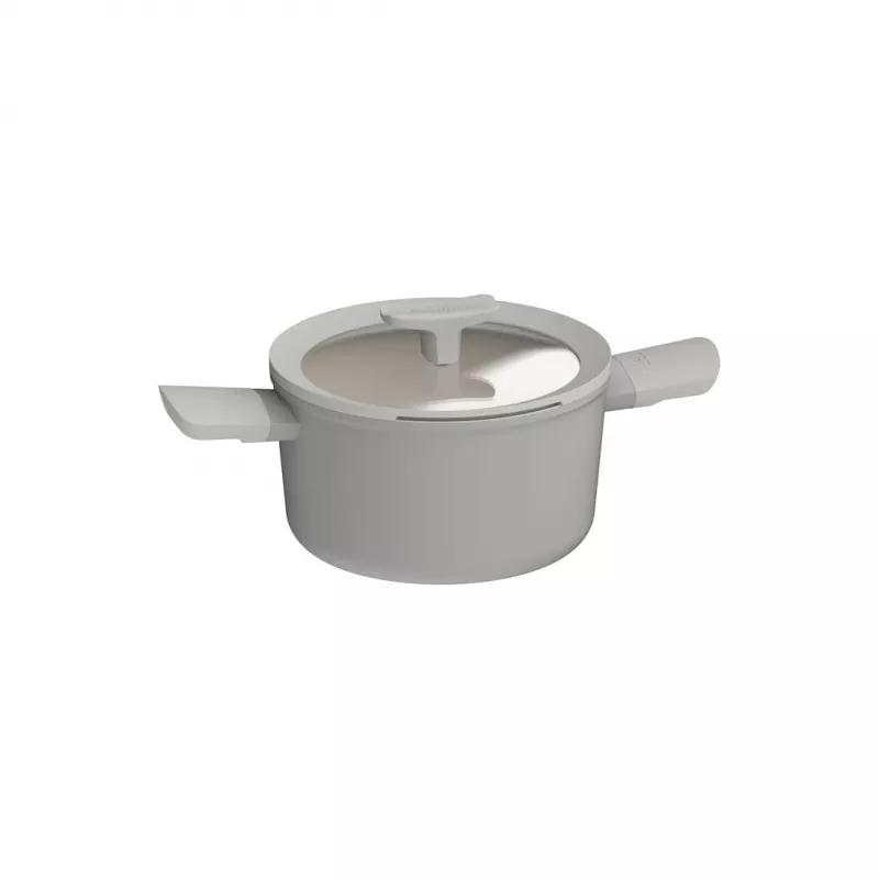 BergHOFF 3950428 sriubos puodas 3.1 L pilka aliuminė