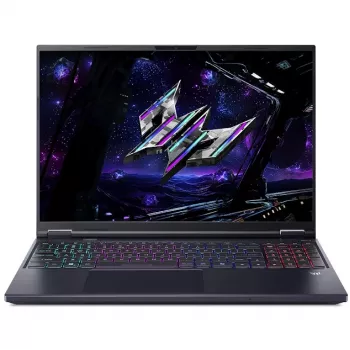 Nešiojamas kompiuteris Acer Predator PHN16-73-99GU — 16 colių WQXGA, Intel Core Ultra 9 275HX, 32 GB RAM, 1 TB SSD, NVIDIA GeForce RTX 5070, Windows 11 Home