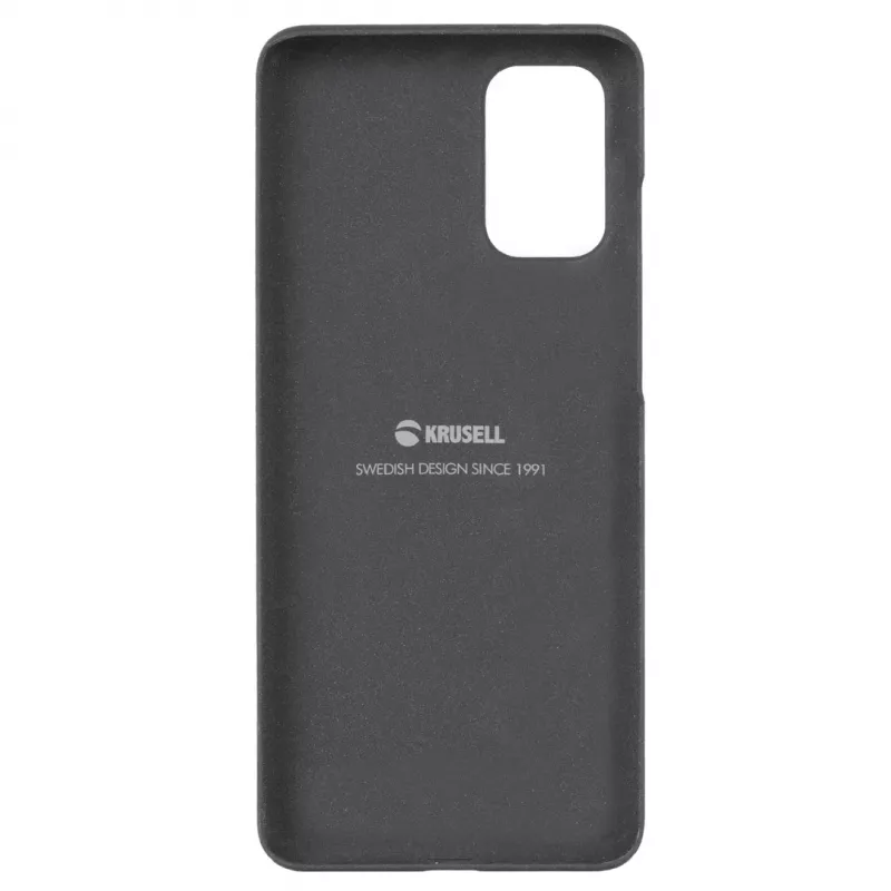 Krusell Essentials SandCover dėklas Samsung Galaxy S20+, juodos spalvos