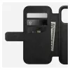 Odininis dėklas su atvartu Nomad Modern Leather Folio, skirtas iPhone 17 Pro, rudos spalvos, tinka 6,3 colio (16 cm) ekranui, 4 kortelių kišenės