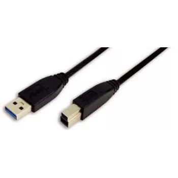 Logilink USB 3.0 laidas - USB A (vyriškas) į USB B (vyriškas) - 3 m (CU0025)