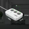 Tellur TLL331521 Smart WiFi maitinimo blokas su 3 kištukiniais lizdais, PD 30W, QC 18W
