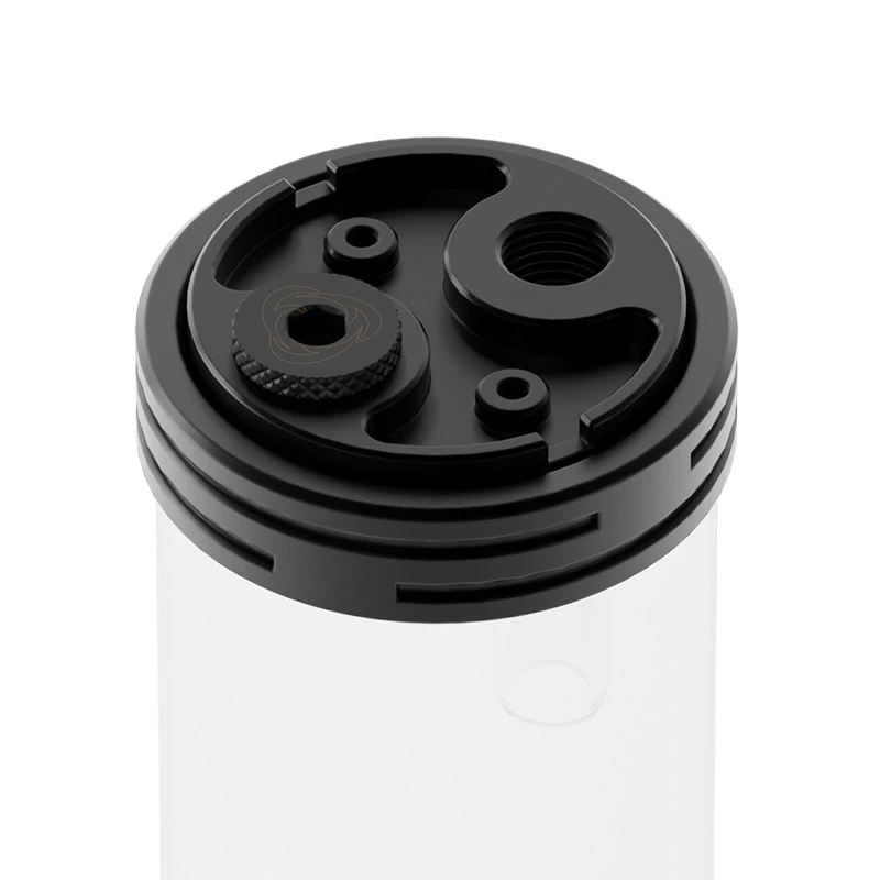 Rezervuaras (200 mm) Singularity Protium 2.0 — Acetal, juodas (SC-P2-200R-ALBK)