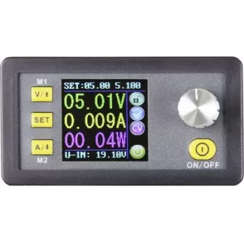 Laboratorinis maitinimo šaltinis Joy-it JT-DPH5005, reguliuojamas 0–50 V, 0–5 A, 250 W, varžtiniai gnybtai, nuotolinio valdymo, programuojamas, plonas korpusas, 1 išėjimas