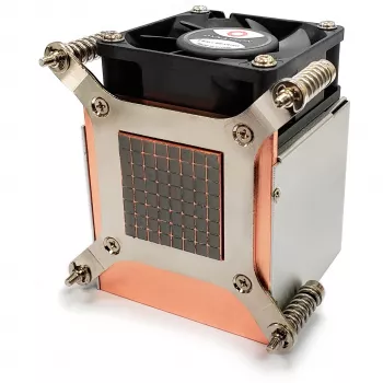 Inter-Tech K-650 procesoriaus aušintuvas 6 cm aliuminis - juodas (88885510)