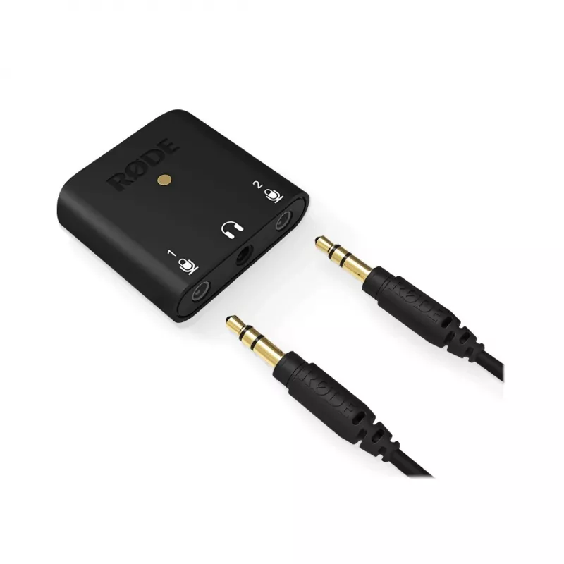 RØDE AI-Micro garso sąsaja Dviejų kanalų 24 bitų 48 kHz Juoda