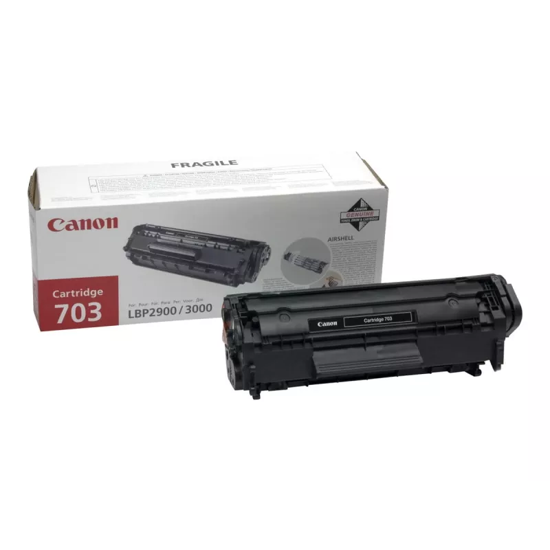 Canon Toner CRG703 juoda kasetė 3 vnt. Originalus
