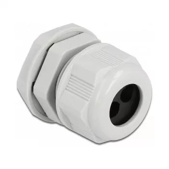 Kabelio įvadas DeLOCK 60370 pilkas plastikinis 2 vnt.