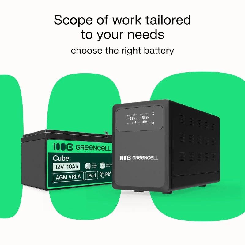 Nepertraukiamo maitinimo šaltinis UPS Green Cell UPSLPPC1200 2 kVA 1200 W