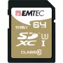 EMTEC Speedin SDXC atminties kortelė 64GB UHS Class 3 / Class10