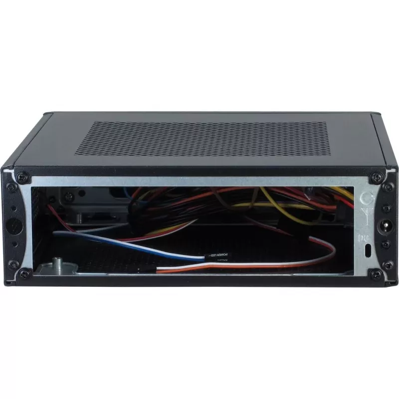Kompaktiškas ITX korpusas Inter-Tech ITX-601 Desktop juodas