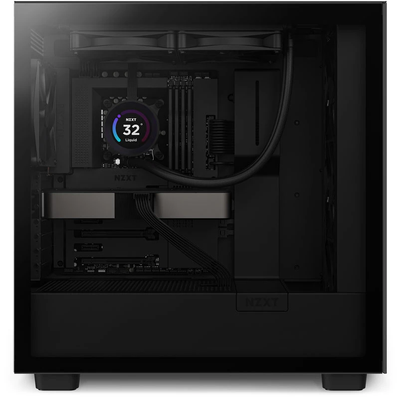 All-in-one skysčio aušintuvas NZXT Kraken Elite 280 14 cm Juodas