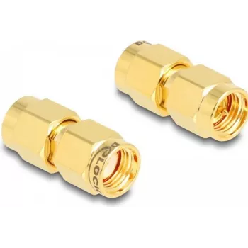 DeLOCK Adapter RP-SMA kištukas į SMA kištuką C6801, SMA jungtis, 9 mm skersmuo