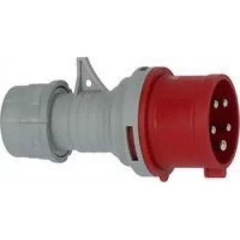 Elektros kištukas Brennenstuhl 1081030020 pilkas raudonas 5P 16A 400V