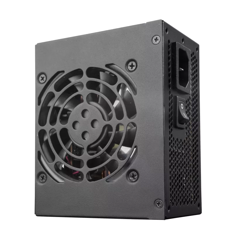 SilverStone SST-SX450-B maitinimo blokas (vidinis) – ATX12V 2.4 / SFX12V, 80 PLUS Bronze, 450 W, juodas