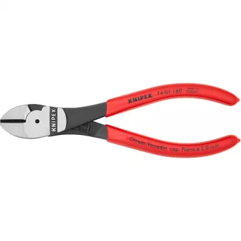 Kombinuotos replės Knipex 74 01 160, chromo-vanadžio plienas, plastikinė rankena