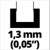 Einhell 4500332 grandininio pjūklo padanga 52 cm juoda balta