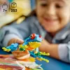 LEGO statybinis rinkinys Egzotiška papūga 31136 — Creator modelis, 253 detalės, 220×120×110 mm