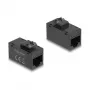 DeLOCK 90638 keystone modulis Flat Black RJ-45