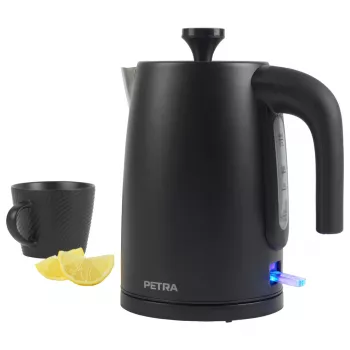 Elektrinis virdulys Petra 1,7L 3KW matinė juoda