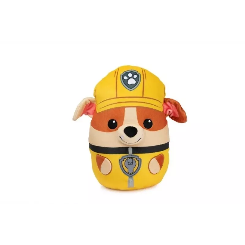 PAW Patrol Rubble Squish Plush minkštas žaislas, 30 cm