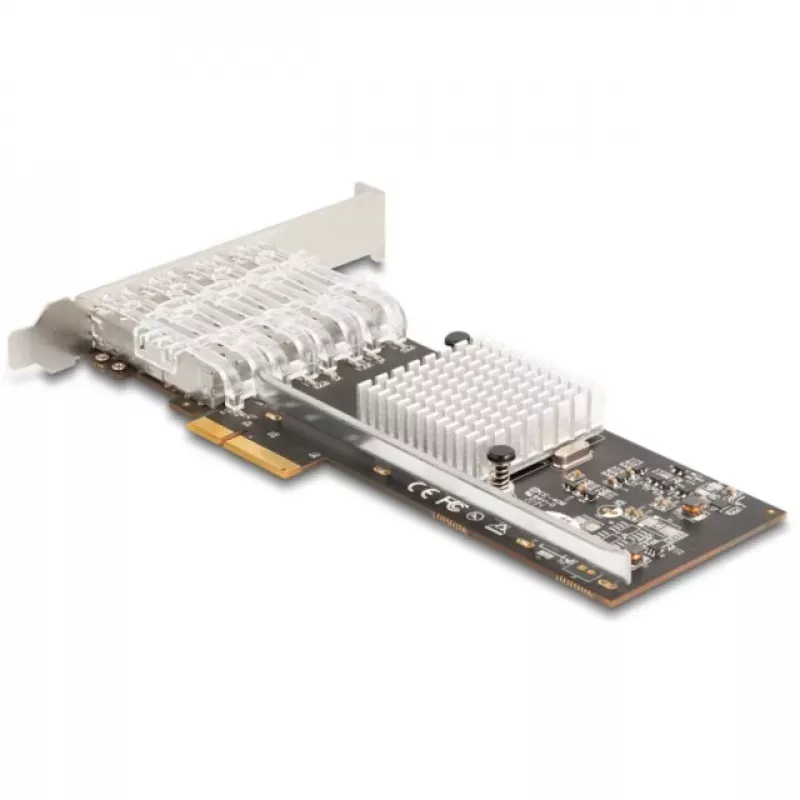 Delock PCI Express x4 kortelė su 4 SFP lizdais Gigabit LAN i350 (88342)