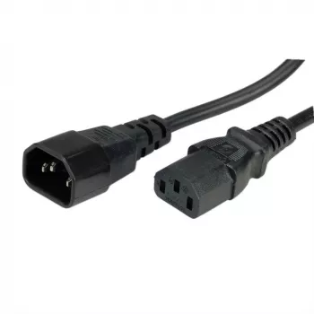 ROLINE GREEN 19.44.1011 Maitinimo laidas juodas 1,8 m IEC C14 – IEC C13 (19.44.1011)
