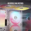 Ventiliatorius Corsair iCUE LINK LX120-R RGB 12 cm 2400 RPM Baltas