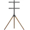 Priedas televizoriui – Grindinis stovas /32-65/JUODAS TS1220-B Onkron