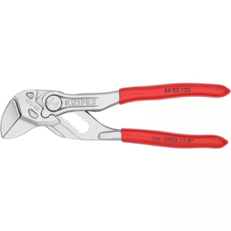 Kombinuotos replės su slydimo jungtimi Knipex 86 03 125