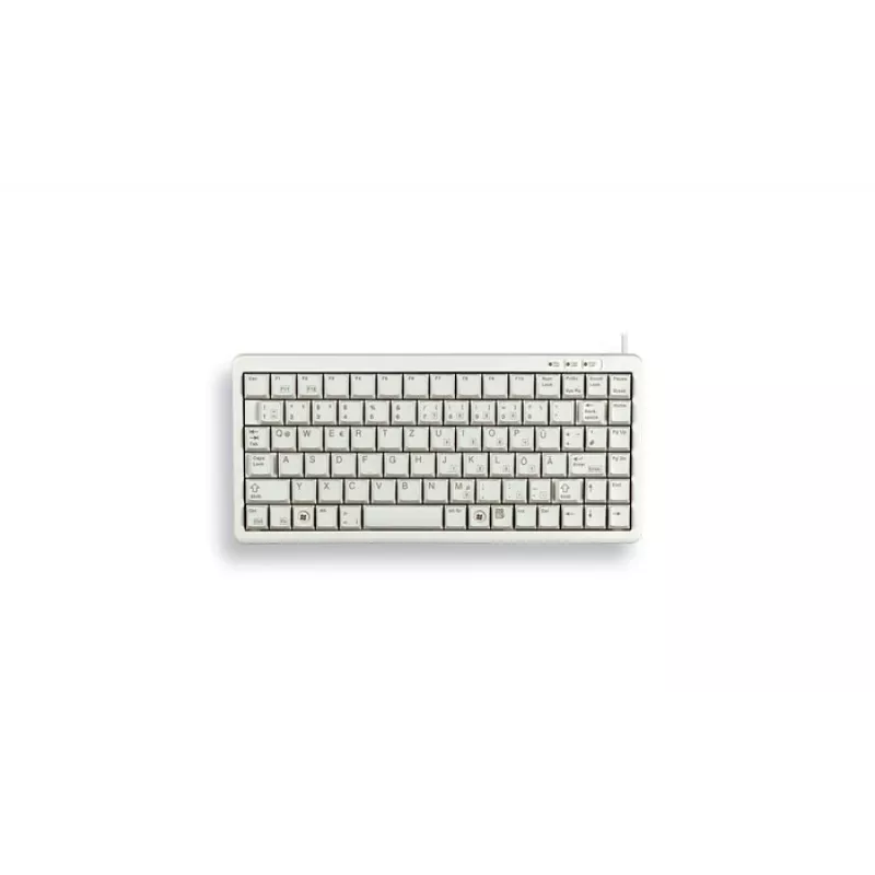CHERRY G84-4100 klaviatūra kompaktiška USB QWERTY JAV anglų pilka
