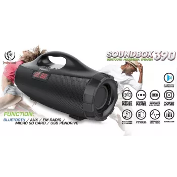 Belaidis garsiakalbis Rebeltec SoundBox 390 juodas